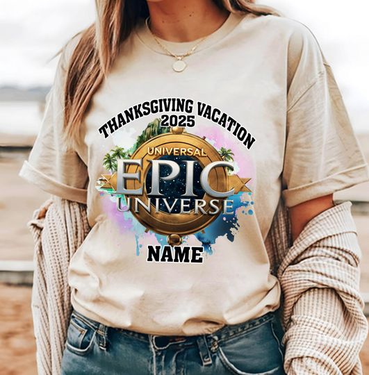 Custom Epic Universe Family Vacation Shirts