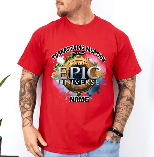 Custom Epic Universe Family Vacation Shirts