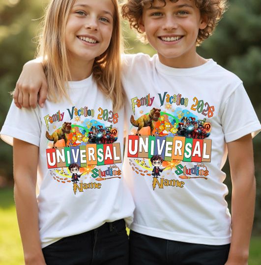 Universal Studios Family Vacation T-Shirt: Group Trip 2026
