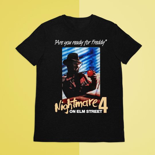 Nightmare 4 T-Shirt, Nightmare On Elm Street shirt