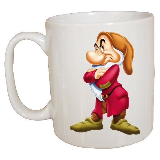 SNOW WHITE and the 7 DWARFS Personalised Mug, Customised Mug, Custom Printed Mug