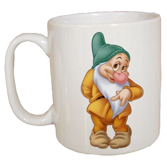 SNOW WHITE and the 7 DWARFS Personalised Mug, Customised Mug, Custom Printed Mug