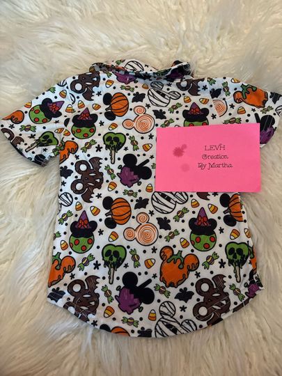 Mouse Inspired Halloween Party Snacks & Treats  Button Down Shirt