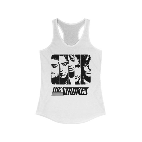 The Strokes Tank Top, Indie Rock Band, Womens Sleeveless Tee