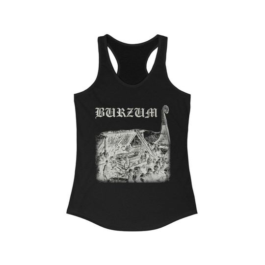 Burzum Women's Tank top - Burzum Rock Band   Tank Top- Black Metal Band
