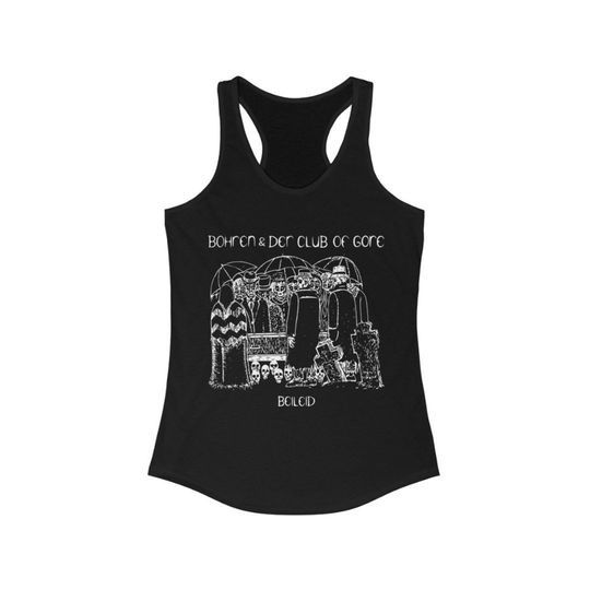 Bohren & Der Club Of Gore Women's Tank Top - Beileid Sleeveless Tee - Jazz Band
