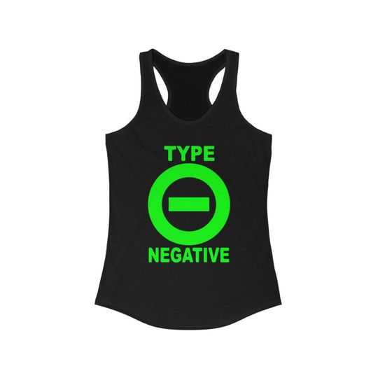 Type O Negative Women Tank Top - Gothic Metal Band Sleeveless Tee