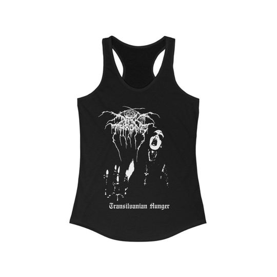 Darkthrone - Transilvanian Hunger Womens Tank Top, Darkthrone Black Metal, Darkthrone Sleeveless Tee