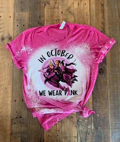 wear pink hocus shirt, sanderson sisters pink shirt