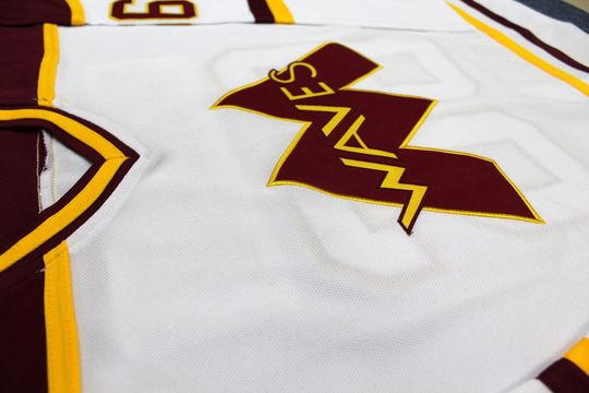 Mighty Gordon Bombay #66 Waves Hockey Jersey White Custom Names;Personalized Hockey Jersey Cosplay
