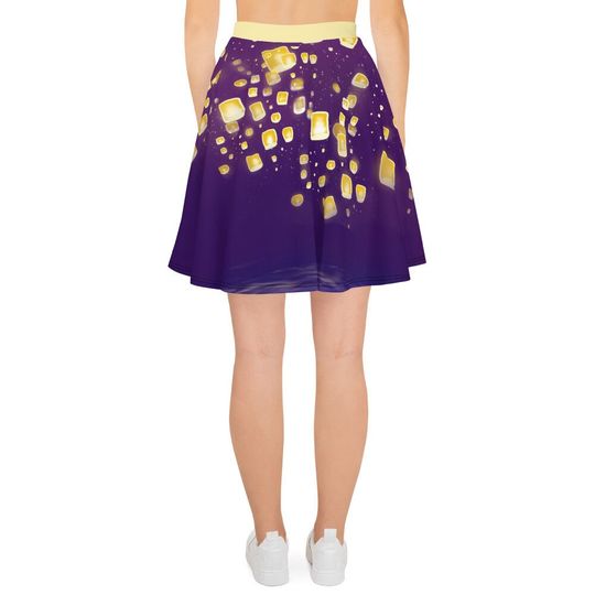 Tangled Rapunzel skirt, Floating lights skirt