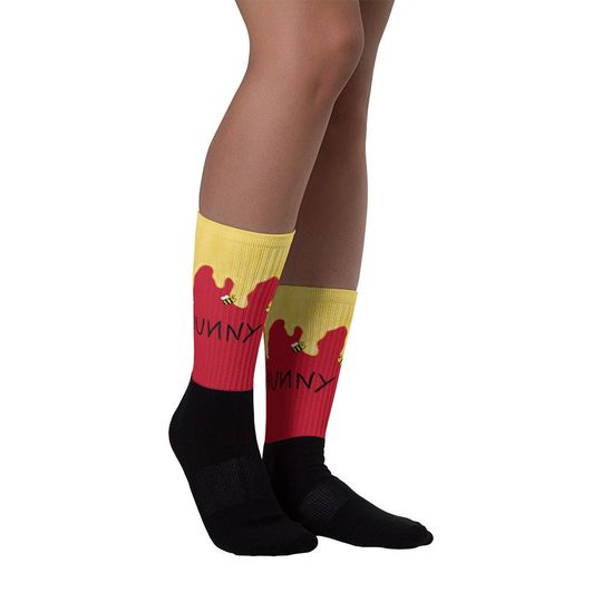 Winnie The Pooh inspired socks