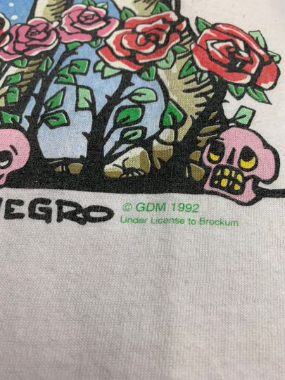 GRATEFUL DEAD 1992 Spring Tour Vintage T-Shirt