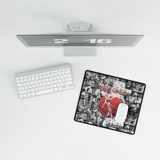 Angel Hazbin Hotel Desk Mat, Hazbin Hotel Decor