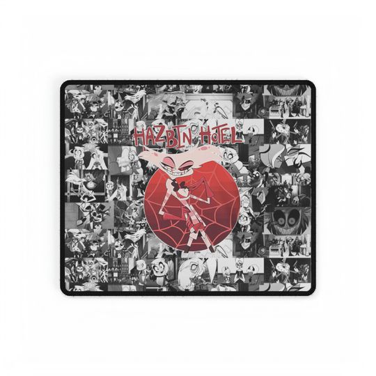 Angel Hazbin Hotel Desk Mat, Hazbin Hotel Decor