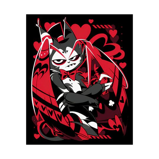 Husk Hazbin Hotel Matte Vertical Posters | Wall Art Poster | Home Decor | Gift For Hazbin Hotel Lover
