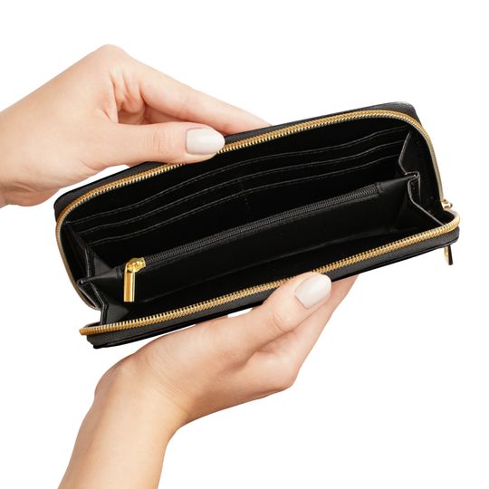 Cat Leather Wallet | Women Wallet | Gift For Women