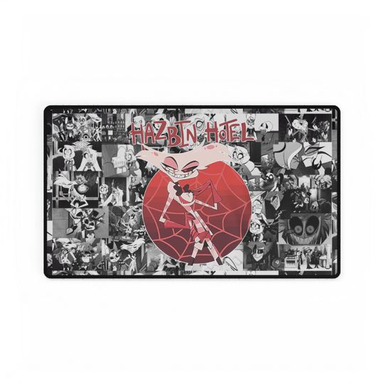 Angel Hazbin Hotel Desk Mat, Hazbin Hotel Decor