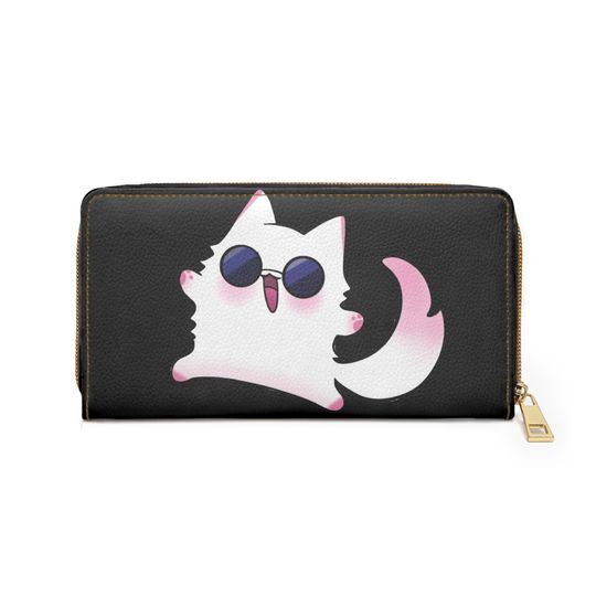Cat Leather Wallet | Women Wallet | Gift For Women