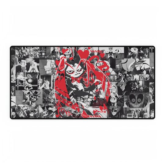 Husk Hazbin Hotel Desk Mat, Hazbin Hotel Decor