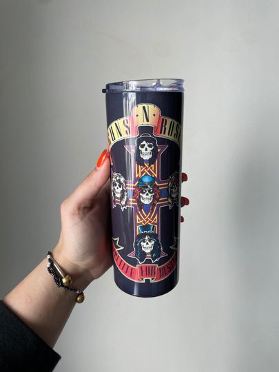 Rock Band Metal 20oz Tumbler