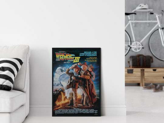 Back to the Future Part III - Movie Poster