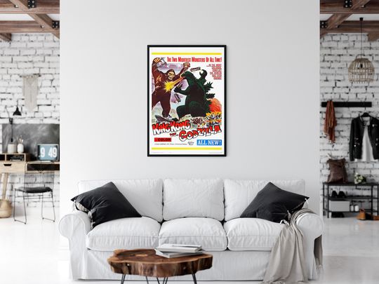 King Kong vs. god zilla - Movie Poster