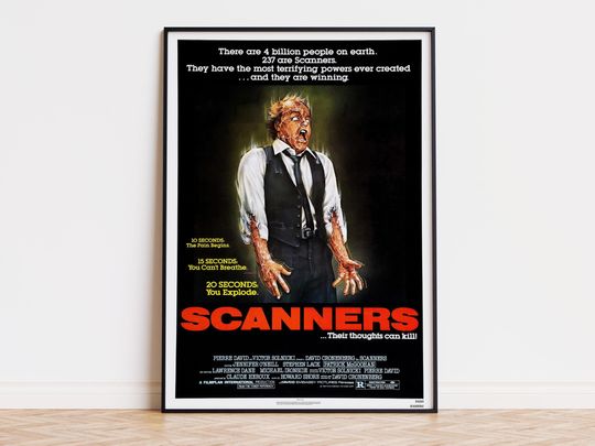 Scanners - Movie Poster