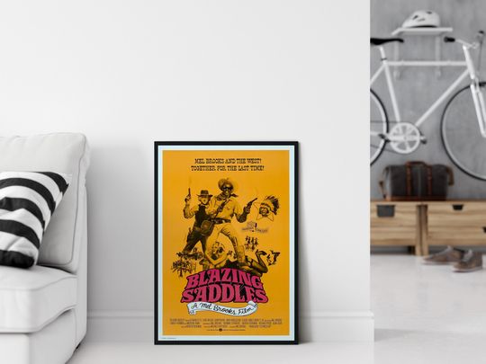 Blazing Saddles - Movie Poster