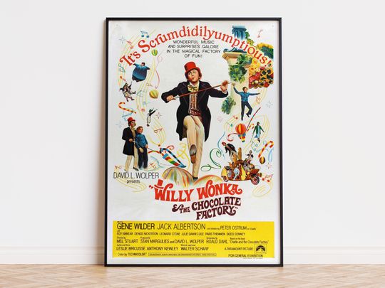 Willy Wonka & the Chocolate Factory - Movie Poster