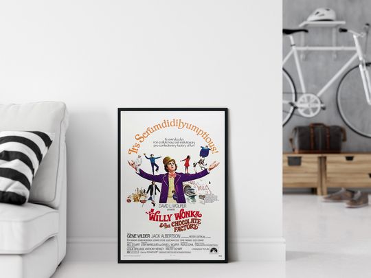 Willy Wonka & the Chocolate Factory - Movie Poster