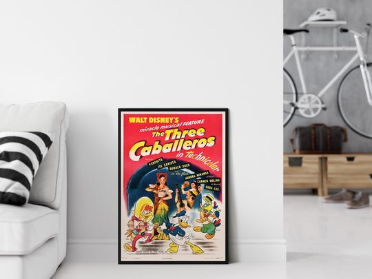 The Three Caballeros - Movie Poster