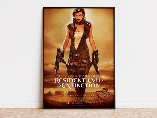 Resident Evil - Extinction - Movie Poster