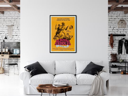 Blazing Saddles - Movie Poster