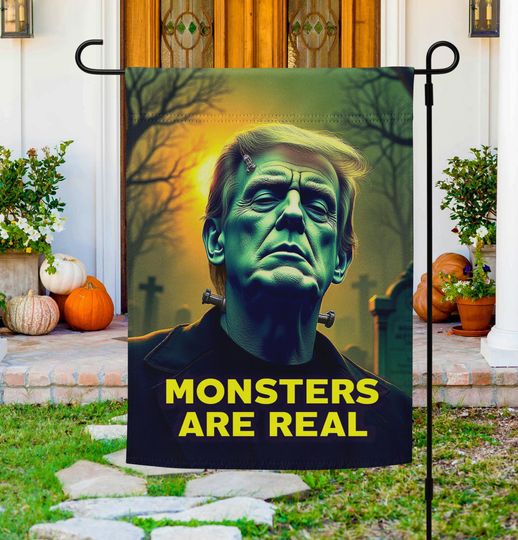 Halloween Garden Flag, Fall Garden Flag