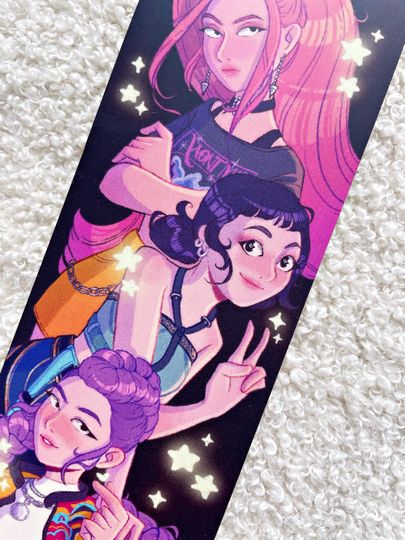 Huntrix Bookmark