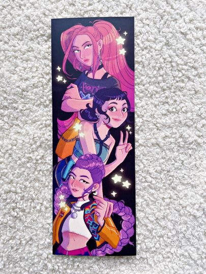 Huntrix Bookmark
