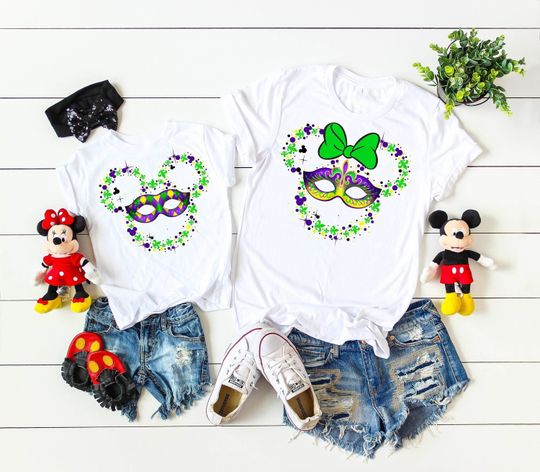 Disney Mardi Gras Trip, Disney Trip  shirts, Disney Mardi Gras Shirts