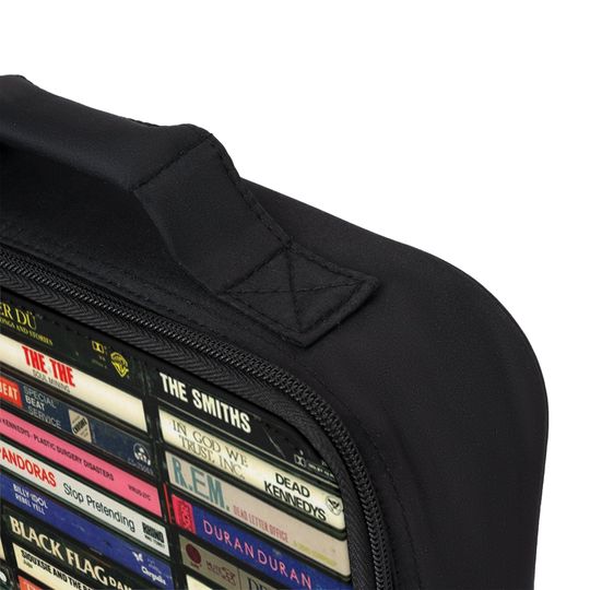 Cassettes Lunch Bag, Back to School Bag, Gift for Kid