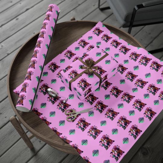 Huntrix Wrapping Paper (Light Pink)