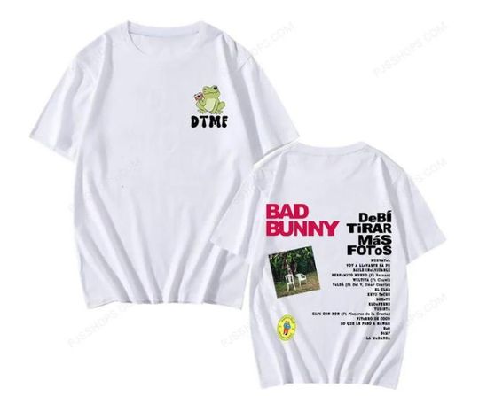 Bad Bunny DTMF DeB TiRAR MS Photos Album Shirt