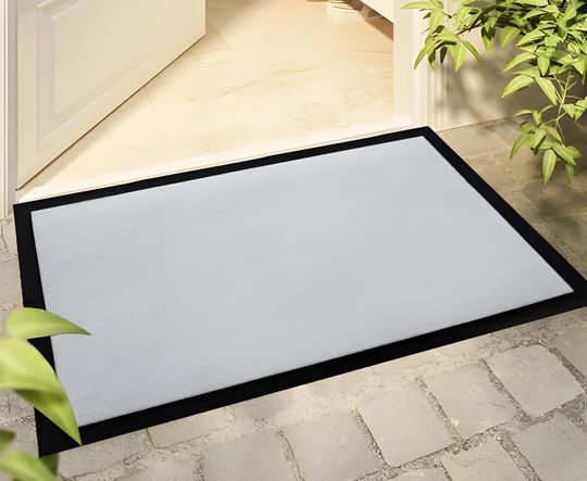 Printed Welcome Doormat, Hello, Goodbye Design, Ideal Gift for him/her