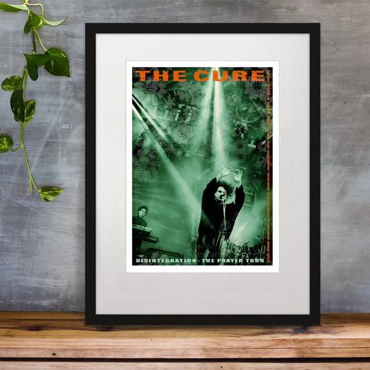 The Cure Disintegration Inspired Poster