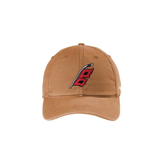 Carolina Hurricanes Flag Hat - Carhartt Velcro Strap Cap - Hockey Gift