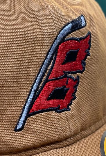Carolina Hurricanes Flag Hat - Carhartt Velcro Strap Cap - Hockey Gift