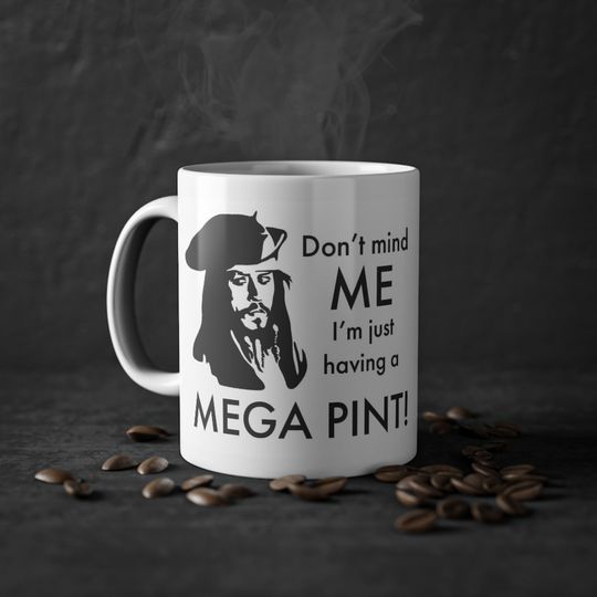 Johnny Depp Mega Pint Standard Mug