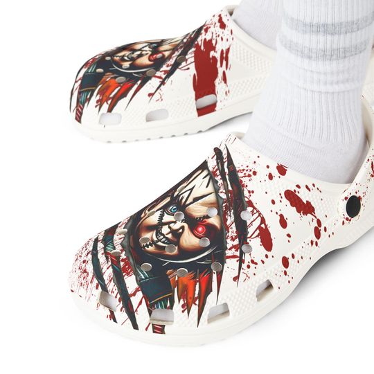 Chucky EVA Foam Rubber Clogs (AOP)