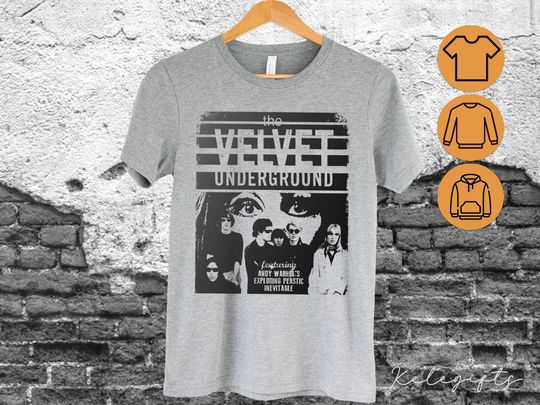 The Velvet Underground  shirt rock band 80s 90s T-shirt