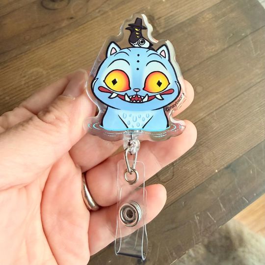 Derpy Acrylic Badge Reel