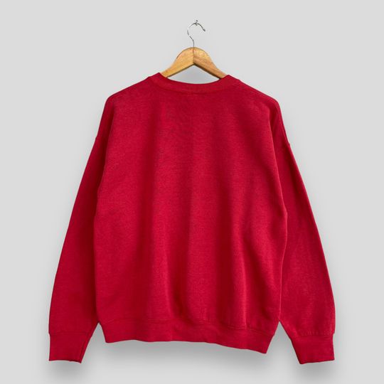 Vintage 1990s MICKEY MOUSE Crewneck Sweatshirt Medium Mickey Mouse Embroidery